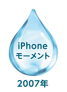 iPhoneモーメント2007年